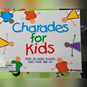 Charades for Kids Party Game - Colorful
